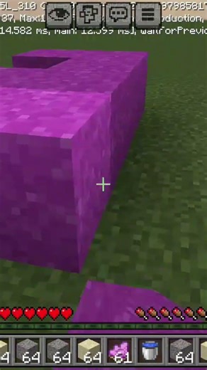 Minecraft magenta block recipe beautiful video 😈😈😈😈😈 😈