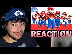 SMG4: Mario Gets Stuck As a GIF [Reaction] “Cursed into Emotes”