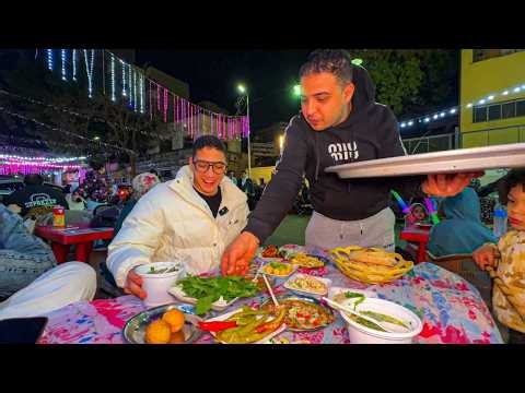 اغرب سحور ف السيده زينب 😯😱 | مطعم الجحش☹️🤒!!