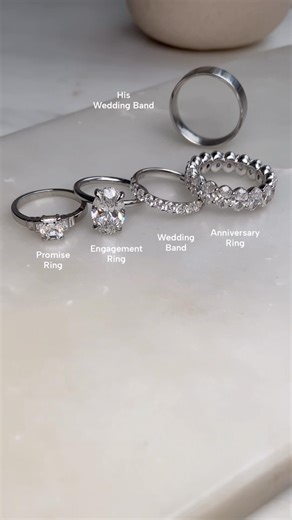 Love stack, baby love stack! How many rings have you received already? 👇🏽