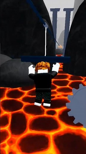 🎢🔥 Zipline Challenge Through the Lava Pit!