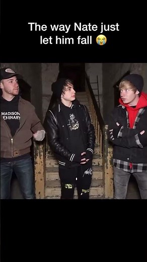 The way he fell 😭 || Sam and Colby