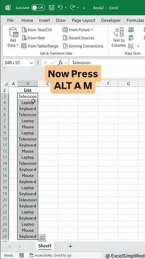 Remove Duplicate Values in Excel in Seconds | Easy Method #excel