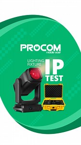 1.4K views | Put your lighting fixtures to the test! Learn how to IP test your lighting fixtures and safeguard your equipment. Our tutorial will guide you through the process, step-by-step. #ProcomMiddleEast #IPTesting #LightingTech #DIY #Ayrton #Cobra #Dubai #UAE | Procom Middle East | Facebook