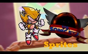 FNF Vs Sonic EXE 3.0 Fleetway Version 1 Sprites