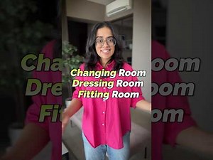 Changing Room vs Fitting Room vs Dressing Room: What's the Difference? Confusing English Words