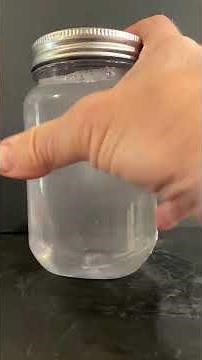 HOW TO MAKE A TORNADO IN A JAR EXPERIMENT