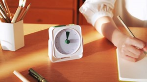 Rechargeable Visual Timer 60-Minute for Classroom Countdown Stopwatch Timer, w/Adjustable Stand for Homeschool Supplies Study Time Management Tool, for Desk Office Work Meetings, Mute Function, Pink