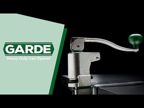 Garde Heavy Duty Can Openers: Made in America