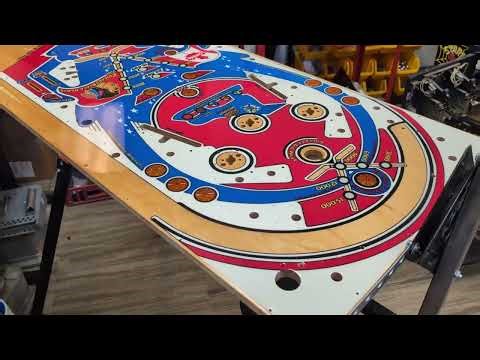 Playfield Swap on a Bobby Orr Power Play Pinball Machine