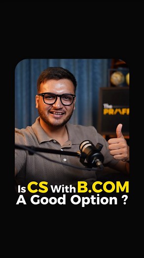 Prafful Garg | Know this before doing CS. Did you know that CS with BCom might not be the best fit? Because if you’re planning to do MBA, then there are... | Instagram