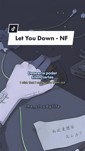 🎵 Let You Down - NF🎵 #the_cloudylife #musicatriste #sadsong #traducciondecanciones #nfedit #letyoudown #nf #letyoudownnf