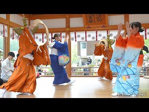 五箇山 奉納こきりこ踊り 2024年・春 / 富山県南砺市