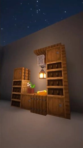 #localstarbinit Minecraft Tiny Bookshelf Design 📚