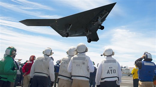US Tests $1 Billion X-47B: The Next-Gen Advanced Drone in Action