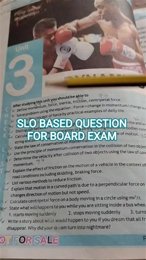 SLO 7 Class 9 Physics Chapter 3 | Dynamics Questions Solved | #SLO #Physics #Class9 #numericals