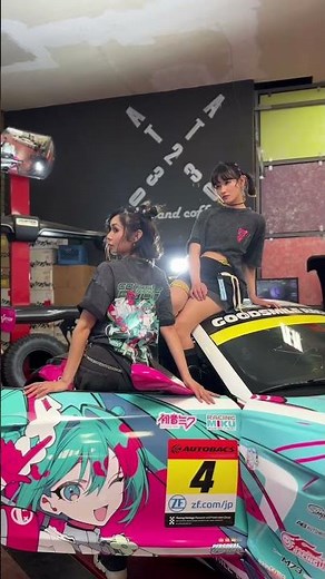 2025 Racing Miku x Senpai Squad Collab Shoot