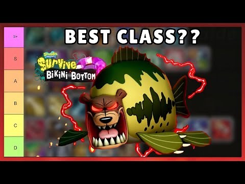 Survive Bikini Bottom Tier List [BETA] - Best Class Guide