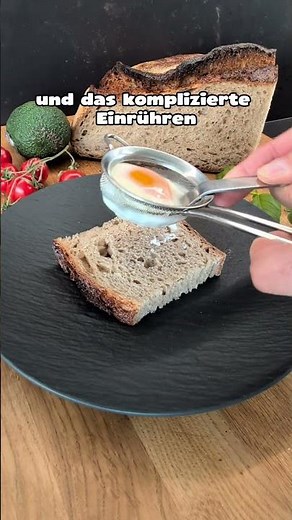 Poached eggs - simply cooked in a water bath!