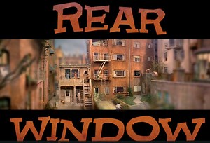 Views from Hitchcock’s Rear Window in Timelapse