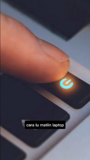 Jangan Matikan Laptop Dengan Cara Ini ⚠️