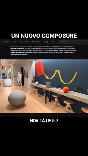 New in UE 5.7: Improved Composure for mixing CG and live action in real time!