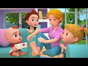 Boo Boo Song Sing Along | Toddler Learning Songs | Kids Song and Nursery Rhymes