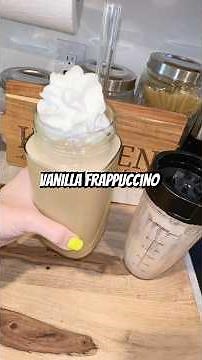 Vanilla Frappuccino #easyrecipes #coffee