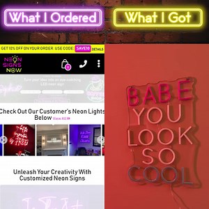 Transform your space with customizable neon signs or choose from our stunning pre-designed neon signs! Order yours today! | Neon Signs Now