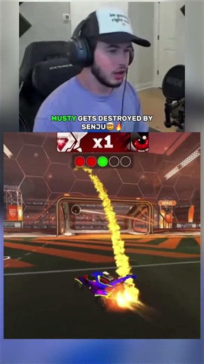 Musty gets destroyed by senju🤯🔥 @amustycow #rocketleague #rocketleagueclips #rocketleaguegoals