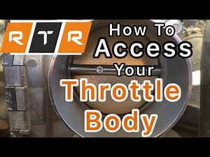 How To Access Your Throttle Body. 2015-2020 Ford F-150 5.0L V8