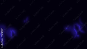 Blue microorganisms.Viruses under microscope.Human immune system virus moving across screen. Bacteria virus or germs microorganism cells under microscope.