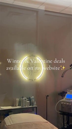 Check out some winter & Valentine’s Day deals on www.victorialuxespa.com✨ #nashville #lymphaticdrainage #sculptingfacial #facial #facialmassage