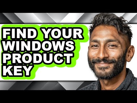 How to Find Your Windows Product Key (easy Method)