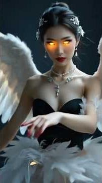 .“Magical Woman Transforms Into an Eagle on Stage | AI Transformation Video in 4K” #trending