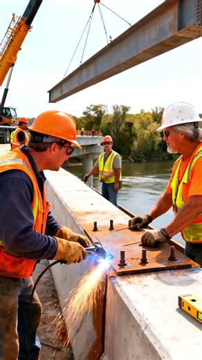 Flood-Damaged Bridge Rebuilt Stronger Than Ever!