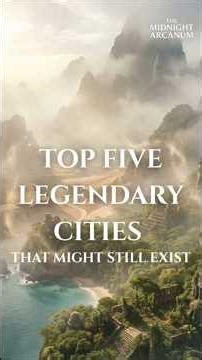 5 Legendary Cities That Might Actually Exist 😱 #Shorts