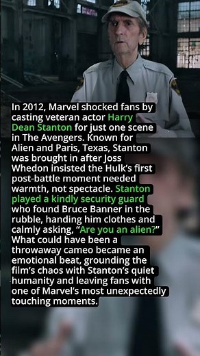 Why Did Harry Dean Stanton Appear in The Avengers?