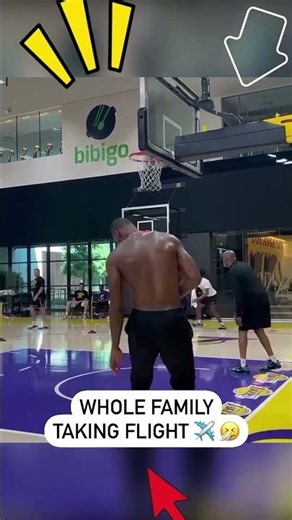 LeBron x Bronny x Bryce Got UP 😳🔥 #NBA #BronnyJames #LeBronJames #ViralShorts