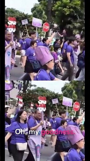 SG Spirit! Iconic Food Mascots March! Purple Parade 2025