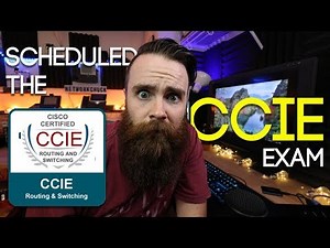 SCHEDULED THE CCIE EXAM!!