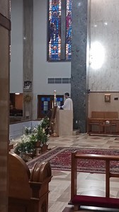 Easter Vigil - chanting the Exsultet | Ss. Peter and Paul Church - Westside Detroit