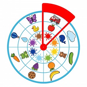 Montessori Color Matching Wheel, Preschool Learning Game (PDF Pattern) - Etsy UK