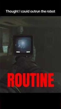 The Robots in this Scifi Horror Game are Faster than I thought | ROUTINE