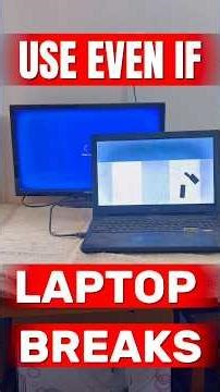 Show Your Laptop Screen on a Big TV | Connect Laptop to TV using HDMI Cable