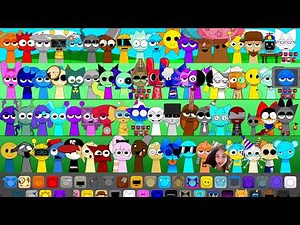 Incredibox Sprunki Pyramixed NEW 72 OC's Characters Together! ALL Sprunki OC