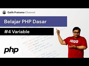 Belajar PHP Dasar - #4 Variable pada PHP