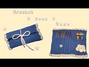 Crochet hook case tutorial☁️| Beginner friendly 💗
