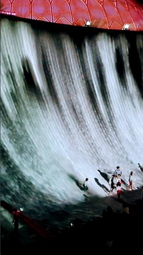🌊 Mesmerizing water waves at EXPO City Dubai 🌟 ‌| Surreal Fountain