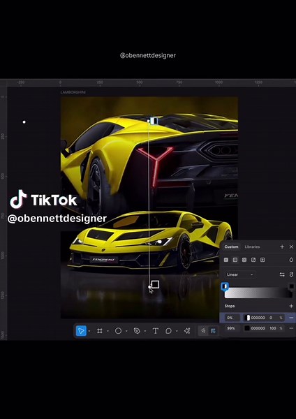 Design Lamborghini: Um Estudo em Figma